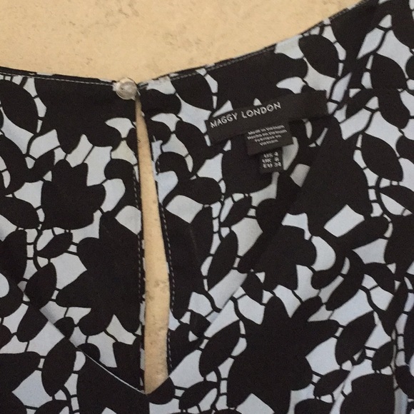 Maggy London floral print derby dress - Picture 2 of 3